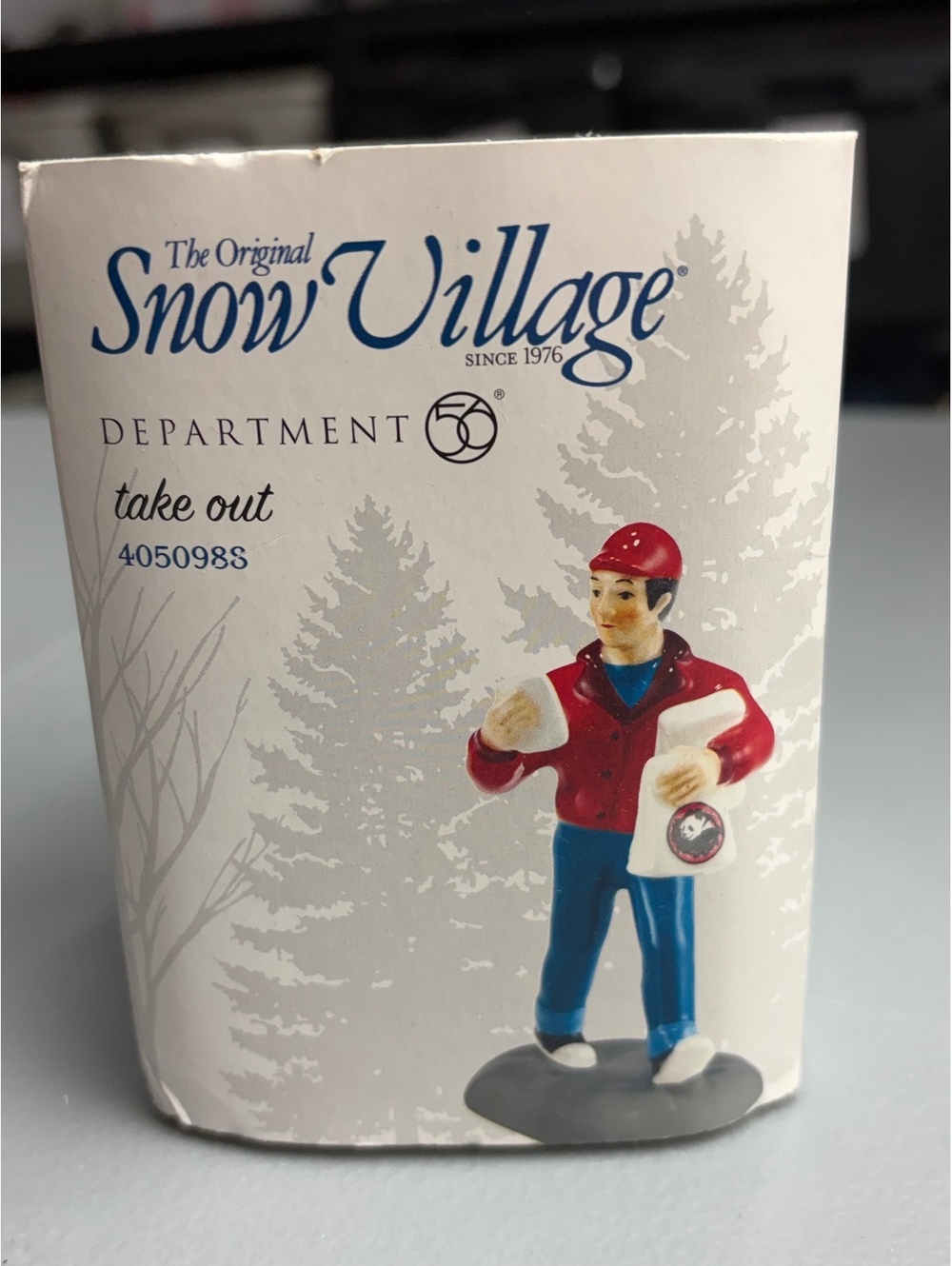 Department 56 Snow Village Take Out 4050988 Chow Town New, Rare & Retired 2016